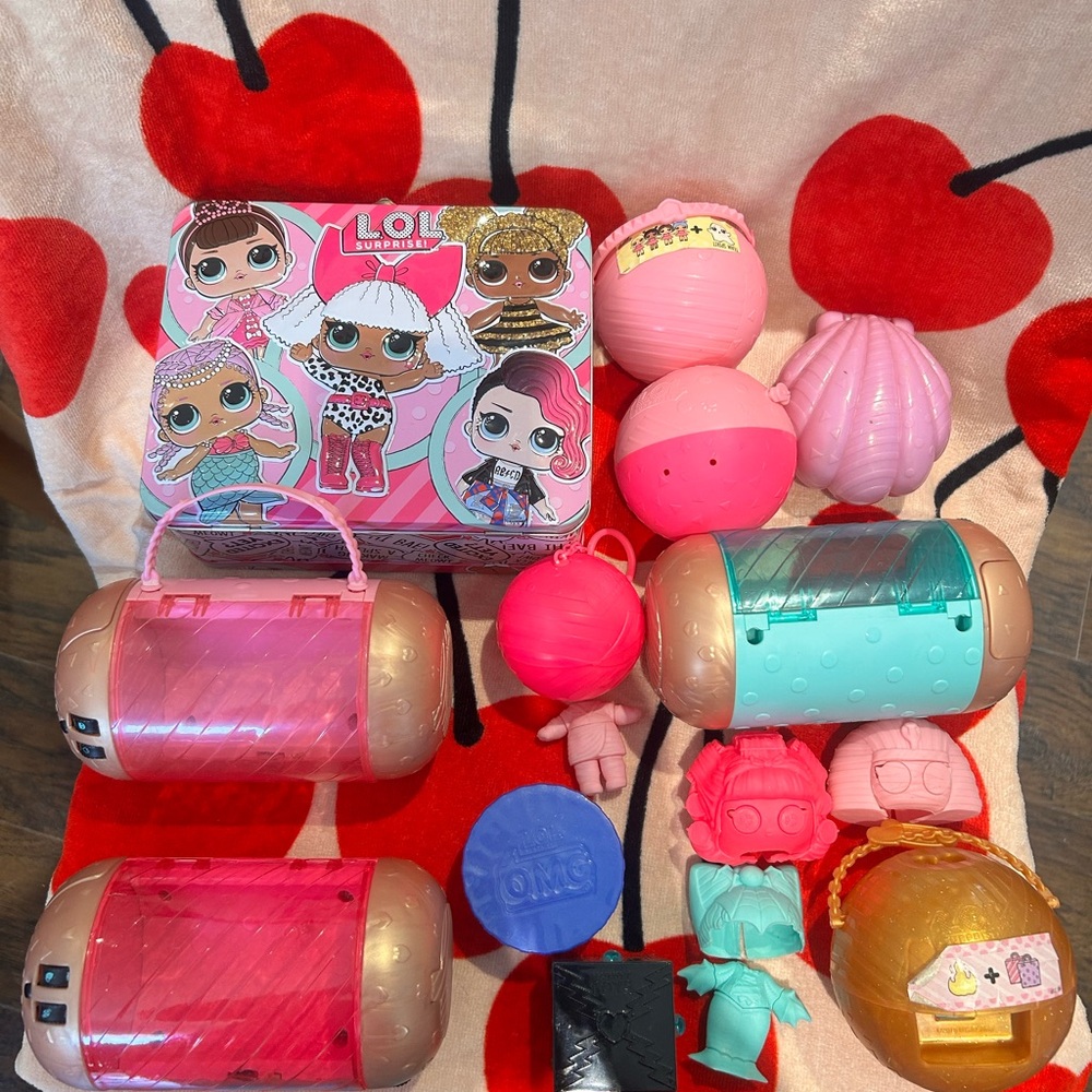 L.O.L. Surprise! Colorful Doll Collection - Pink, Blue, Orange - Picture 7 of 14